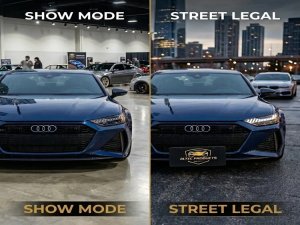 Front License Plate Mount - Powered Retractable Mount - SHOW-N-GO Front License Plate Mount - Powered Retractable Mount - SHOW-N-GO
