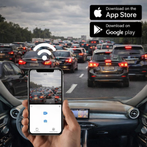 Dodge Hornet Integrated Dash Camera System - 4K Front Camera