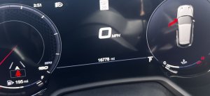 Dodge Hornet Custom Steering Wheel - Carbon Fiber - Flat Top/ Flat Bottom - w/ 2 Red Center Stripes - Perforated Leather