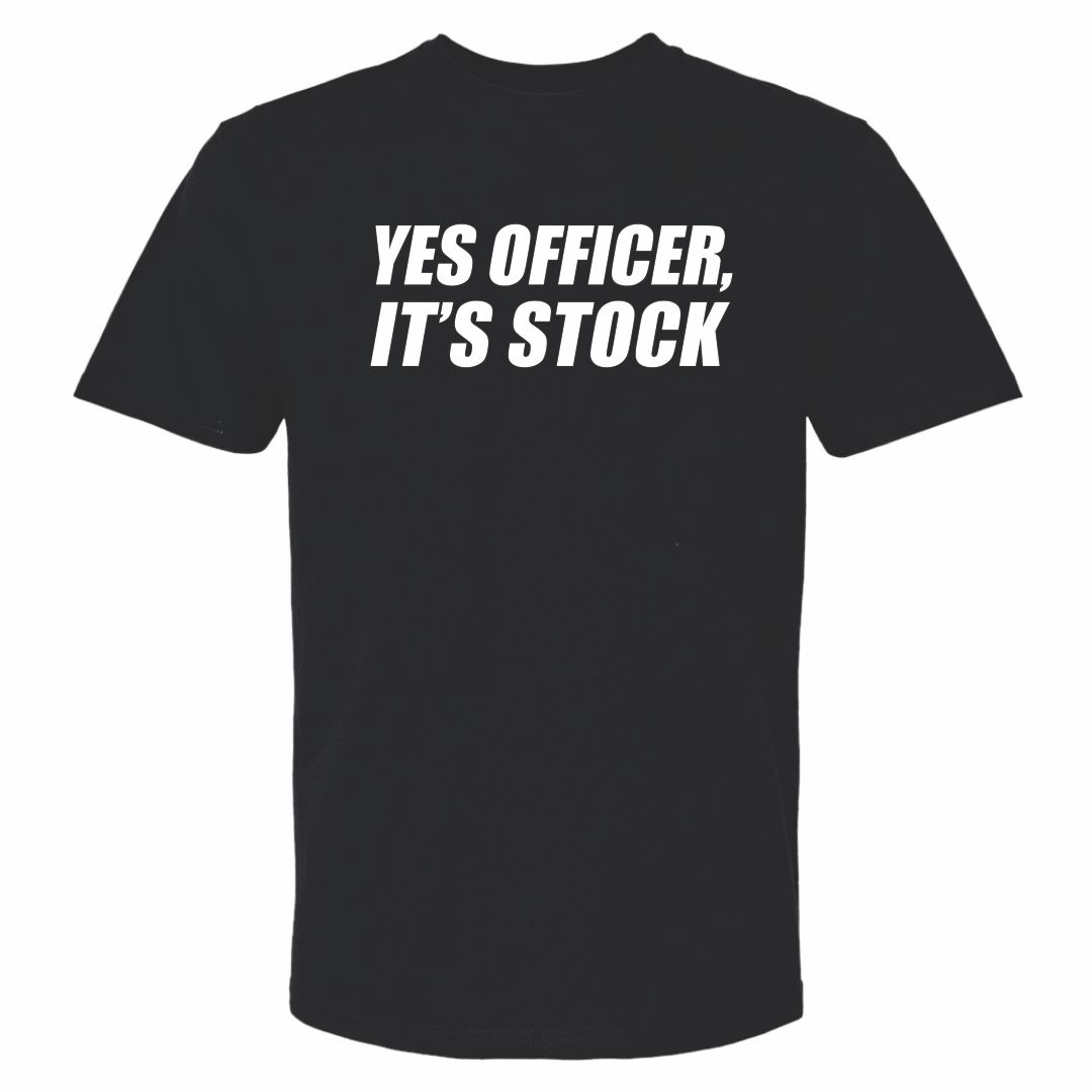 MADNESS Autoworks T-Shirt - YES OFFICER, IT'S STOCK
