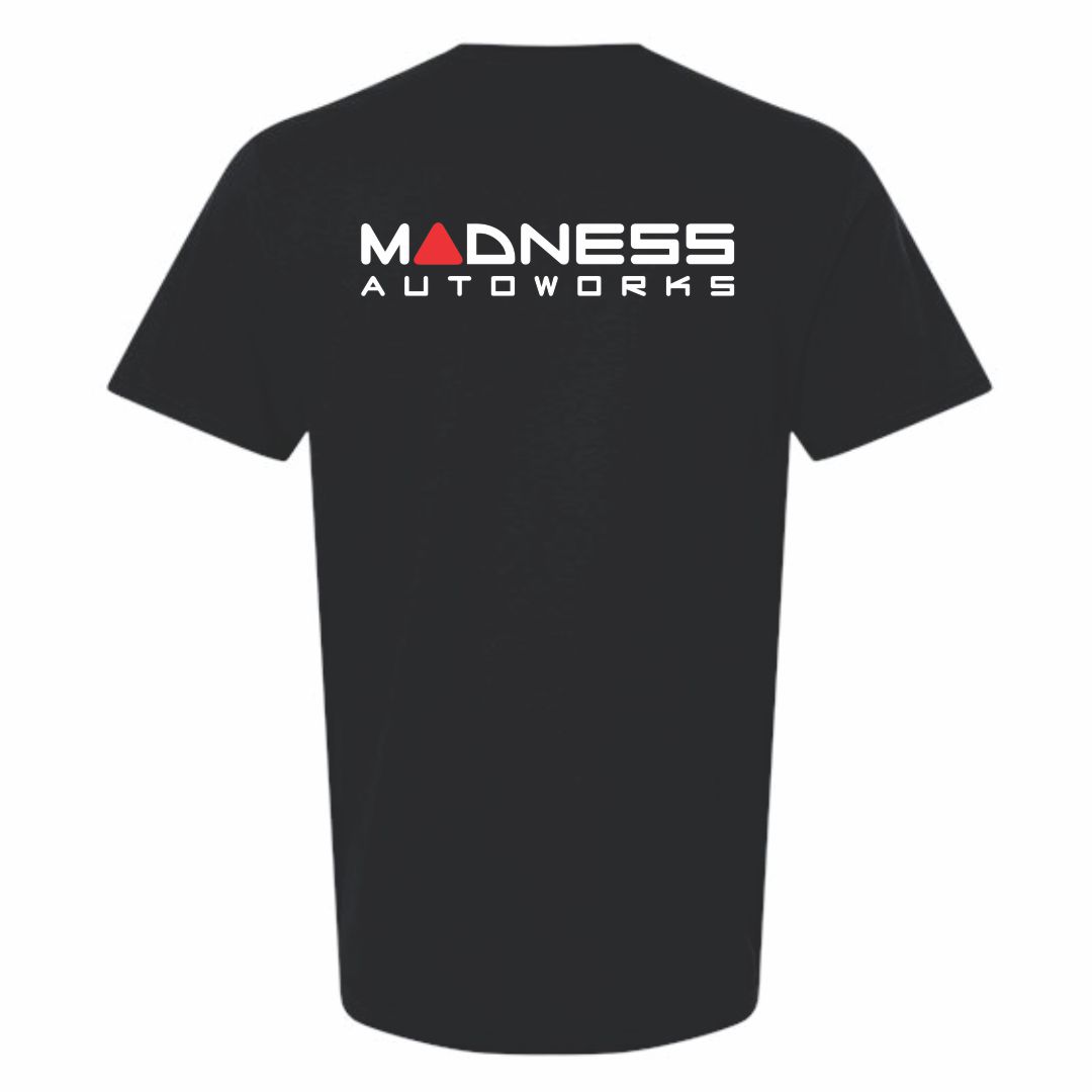 MADNESS Autoworks T-Shirt - EXHAUST NOTES MATTER