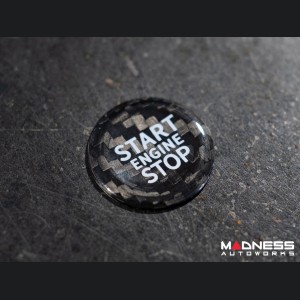 Dodge Hornet Start Stop Button Overlay - Carbon Fiber - Feroce Carbon