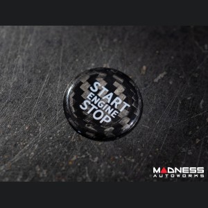 Dodge Hornet Start Stop Button Overlay - Carbon Fiber - Feroce Carbon