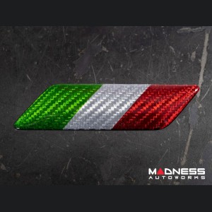 Dodge Hornet Badges - Carbon Fiber - Italian Theme