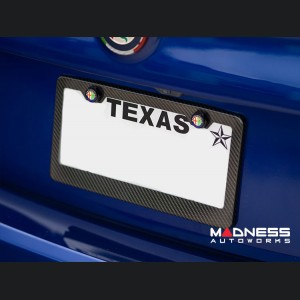 License Plate Frame - 100% Genuine Carbon Fiber