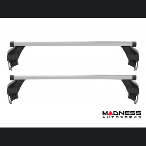 Dodge Hornet Roof Rack Cross Bars - for models w/o factory roof rails - Silver