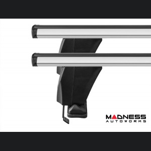 Dodge Hornet Roof Rack Cross Bars - for models w/o factory roof rails - Silver