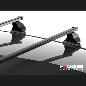 Dodge Hornet Roof Rack Cross Bars - for models w/o factory roof rails - Black 