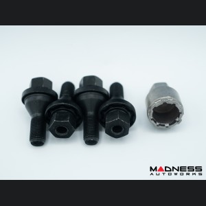 Dodge Hornet Wheel Locks - Black - Mopar