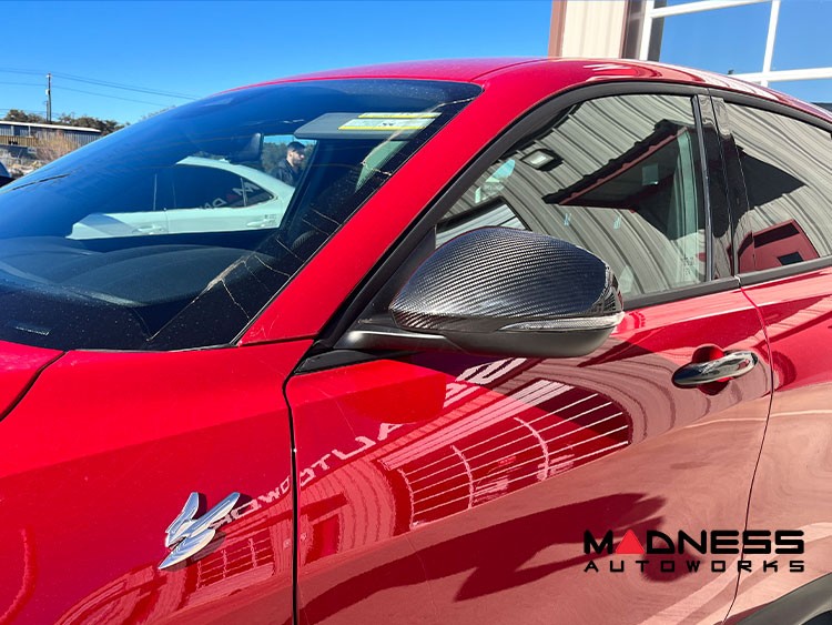 Dodge Hornet Mirror Covers - Carbon Fiber - Caps - Feroce Carbon
