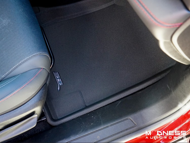 Dodge Hornet Floor Liners - Premium - Front and Rear Set - Black