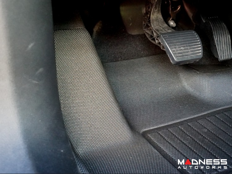 Dodge Hornet Floor Liners - Premium - Front and Rear Set - Black