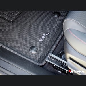 Dodge Hornet Floor Liners - Premium - Front and Rear Set - Black