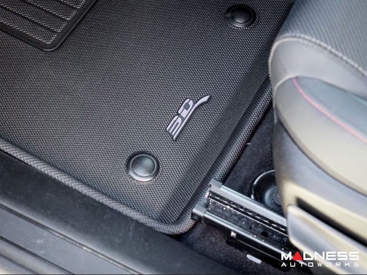 Dodge Hornet Floor Liners - Premium - Front and Rear Set - Black