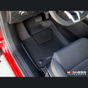 Dodge Hornet Floor Liners - Premium - Front and Rear Set - Black