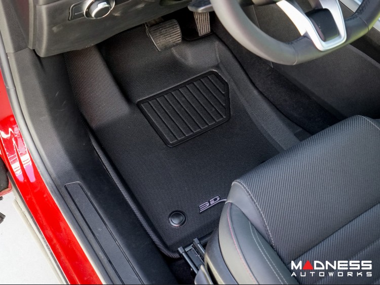 Dodge Hornet Floor Liners - Premium - Front and Rear Set - Black