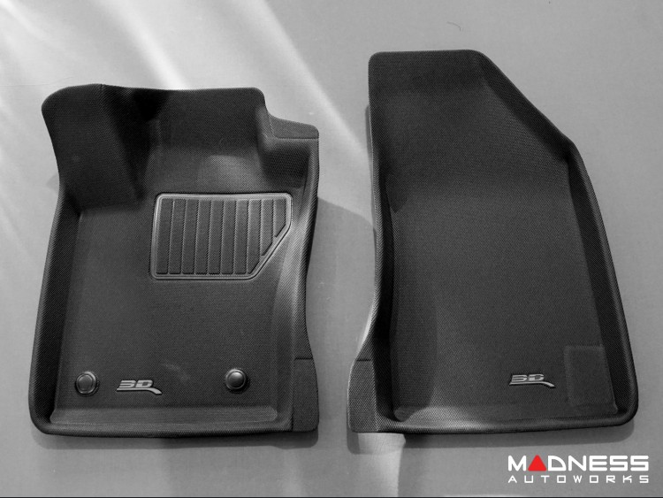 Dodge Hornet Floor Liners - Premium - Front and Rear Set - Black