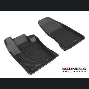 Dodge Hornet Floor Liners - Premium - Front - Black