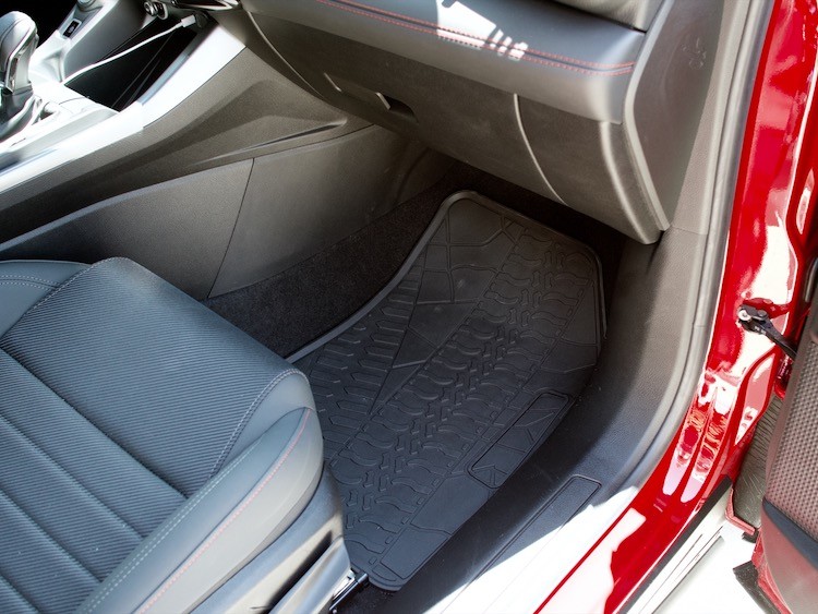 Dodge Hornet Floor Mats - All Weather Rubber - Premium Version - Front