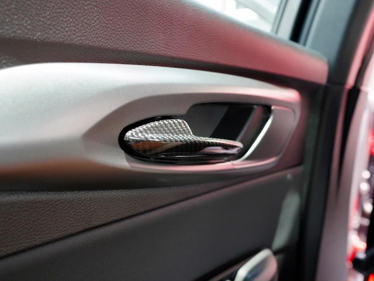 Dodge Hornet Interior Door Handle Trim Set - Carbon Fiber