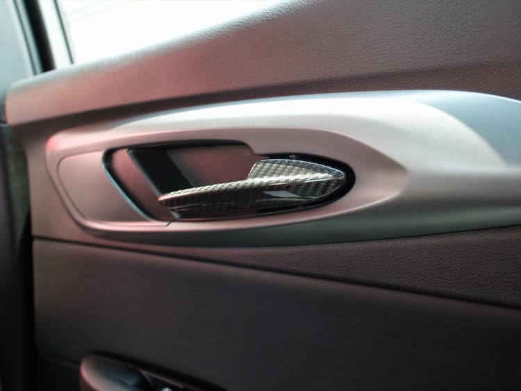 Dodge Hornet Interior Door Handle Trim Set - Carbon Fiber