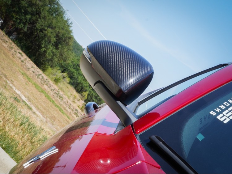 Dodge Hornet Mirror Covers - Carbon Fiber - Caps - Feroce Carbon