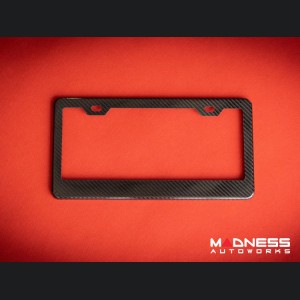 License Plate Frame - 100% Genuine Carbon Fiber (2)