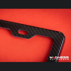 License Plate Frame - 100% Genuine Carbon Fiber (2)