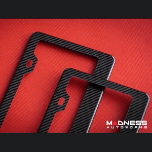 License Plate Frame - 100% Genuine Carbon Fiber (2)