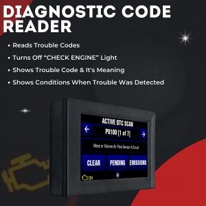 ScanGauge III Ultra-compact OBDII Vehicle Monitor