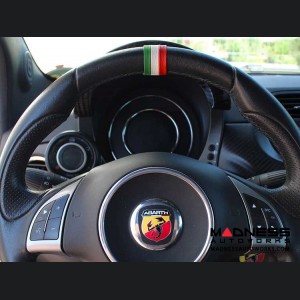 Steering Wheel Centering Band - Italian Flag Design