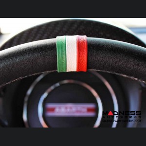 Steering Wheel Centering Band - Italian Flag Design