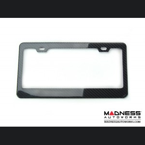 License Plate Frame - 100% Genuine Carbon Fiber (2)