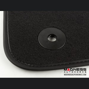 Dodge Hornet Floor Mats - Premium Carpet - LUXUS - Front Set - Black