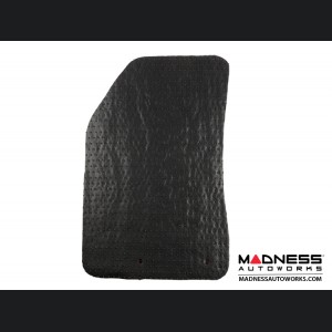 Dodge Hornet Floor Mats - All Weather - Rubber Woven Carpet - Front Set - Black 