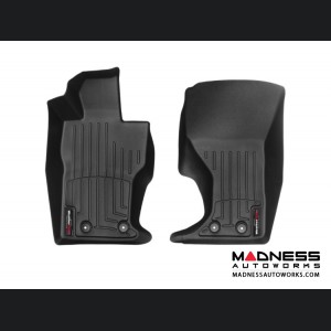 Dodge Hornet Floor Liners - Front - WeatherTech - Black