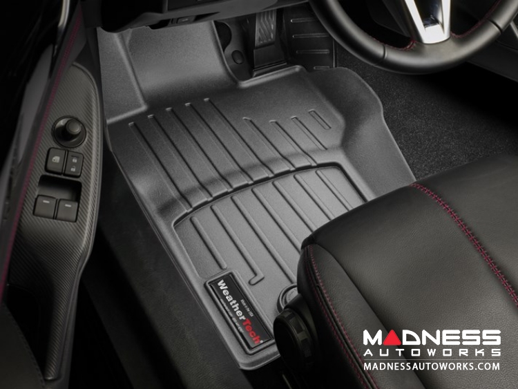 Dodge Hornet Floor Liners - Front - WeatherTech - Black